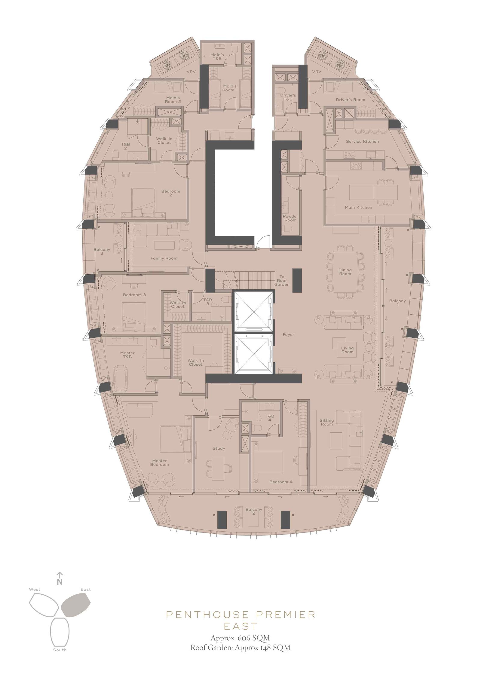 Penthouse Premier East